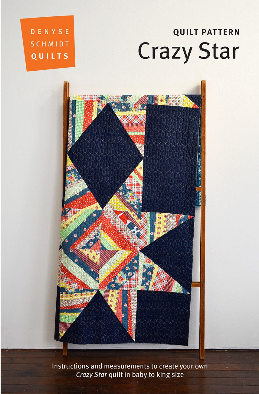Crazy Star Quilt Pattern
