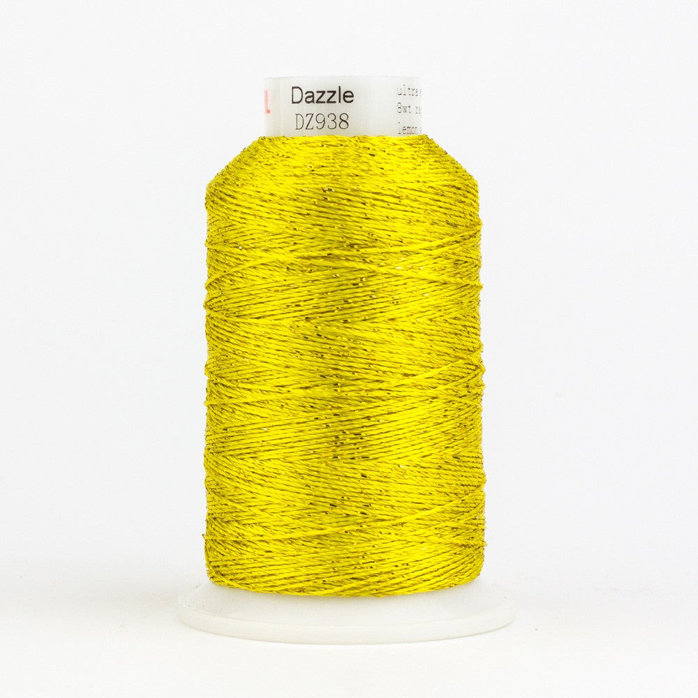 Dazzle 8wt Metallic 411m Lemon Yellow