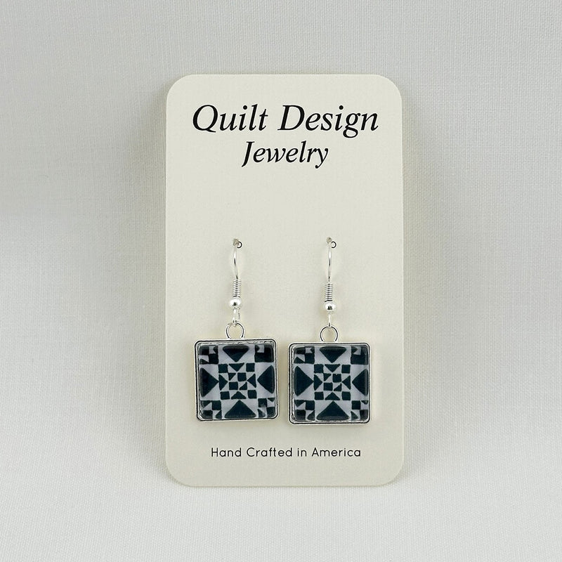 Quilt Earrings Galiant Star