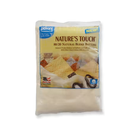 Pellon Natures Touch Natural Blend 80/20 Batting Twin-Sized 72in x 90in