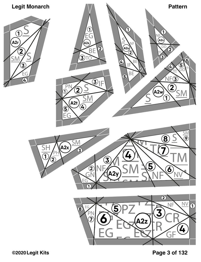 Legit Monarch Pattern