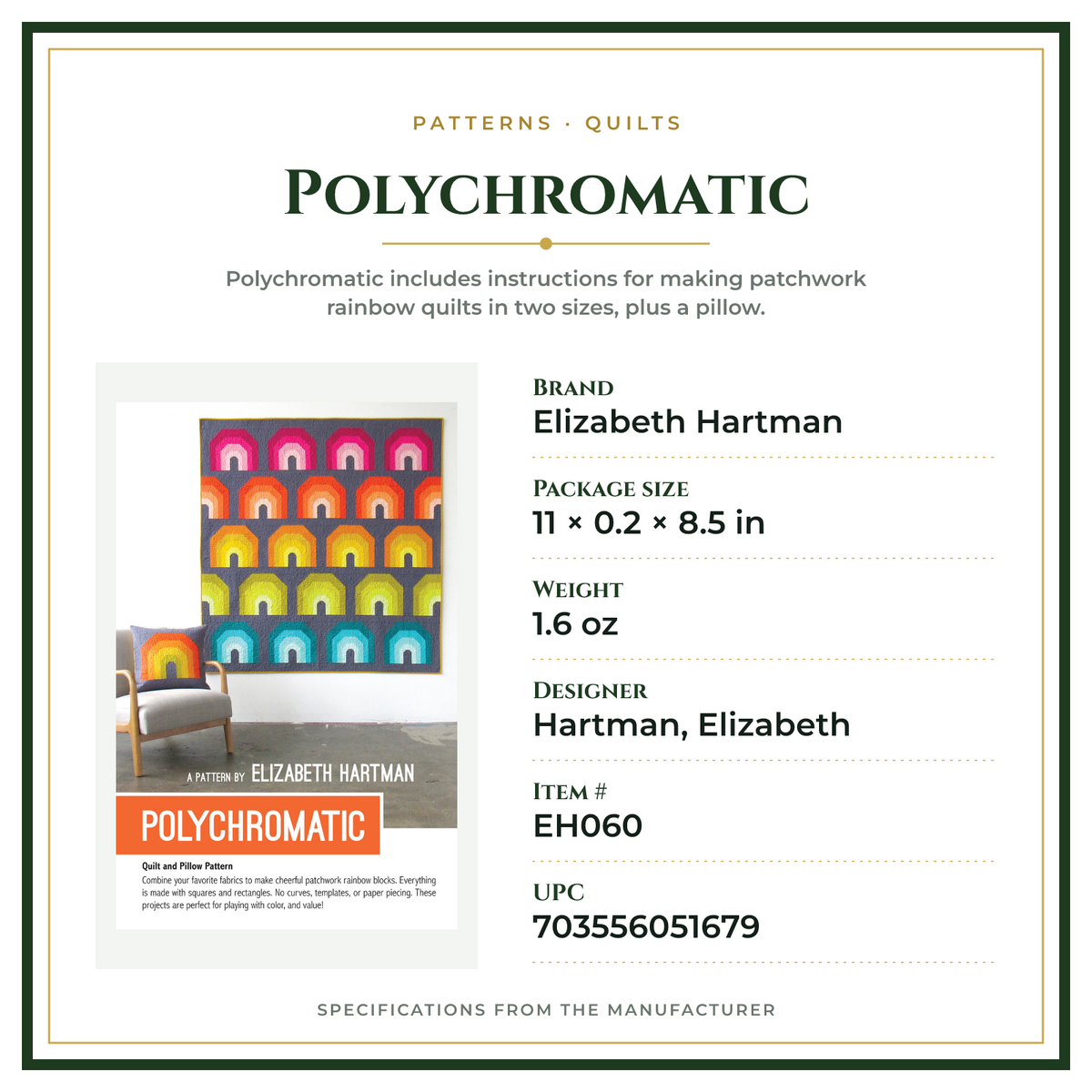 Product Specifications – Polychromatic