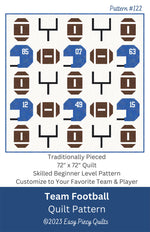 Team Football Quilt