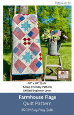 Farmhouse Flags Quilt Pattern