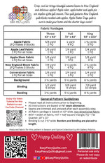 Apple Butter Days Quilt Pattern