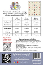 Simple Faith Quilt Pattern