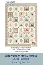 Wildwood Whimsy Forest Quilt Pattern