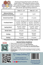 Wildwood Whimsy Forest Quilt Pattern