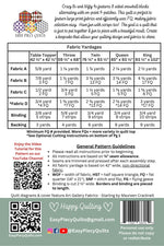 Crazy 8s & Nifty 9s Quilt Pattern