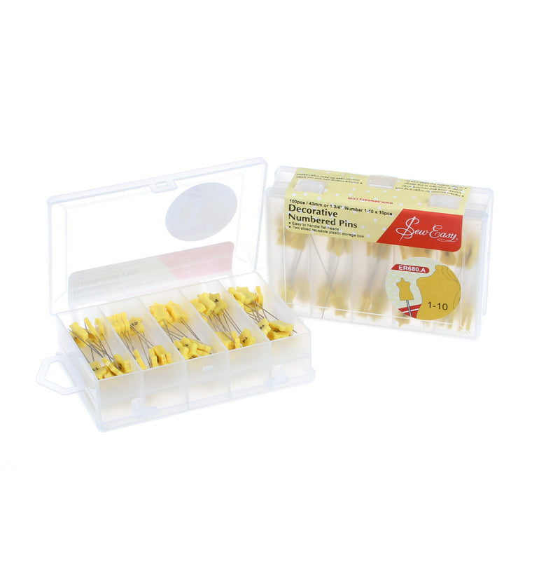 Numbered Pins 1 - 20