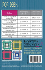 Pop Dash Pattern