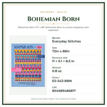 Product Specifications – Bohemian Born