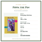 Product Specifications – Pippa the Pin