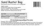 Sand Buster Bag