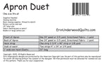 Apron Duet