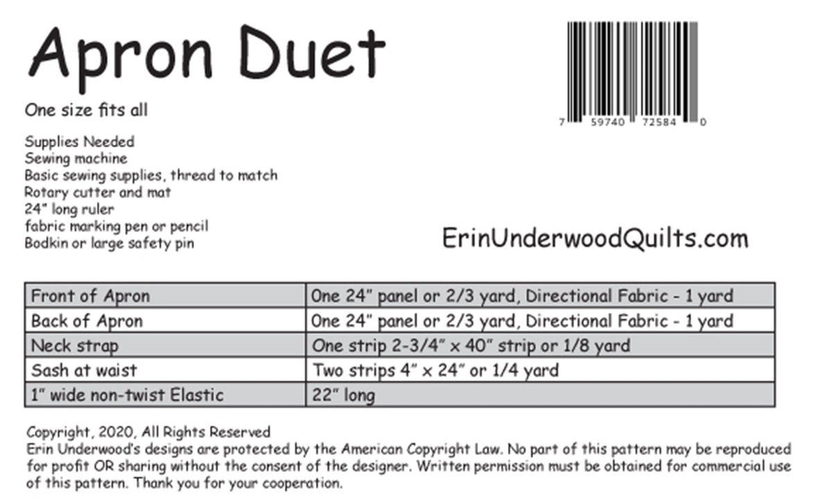 Apron Duet