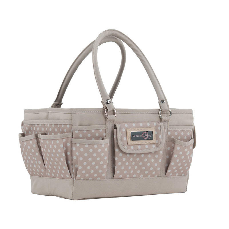Deluxe Store and Tote Tan Dot
