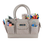 Deluxe Store and Tote Tan Dot
