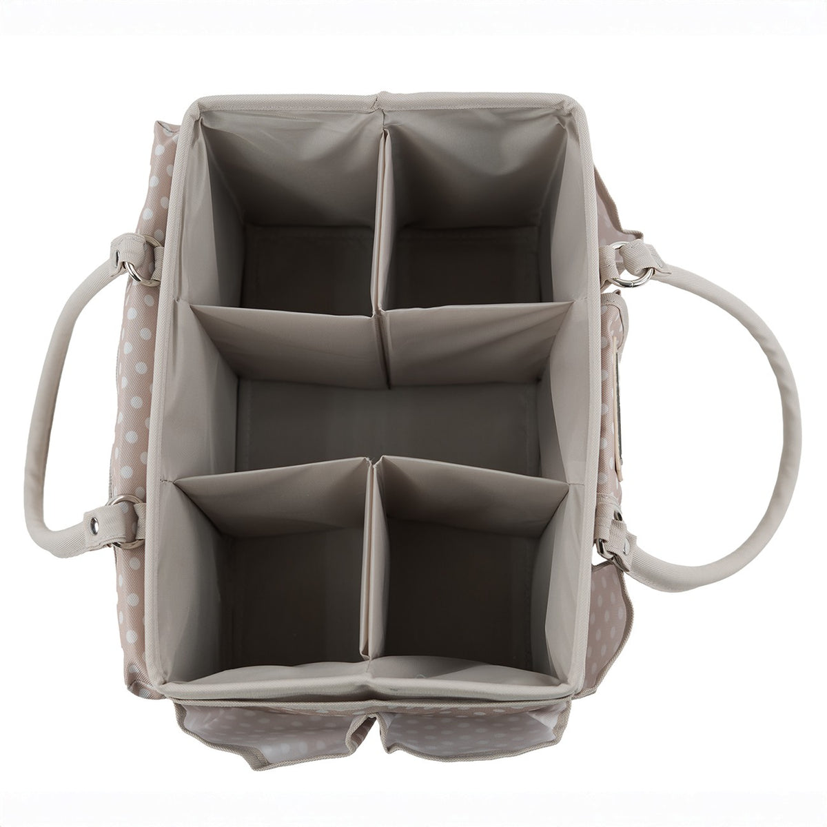 Deluxe Store and Tote Tan Dot