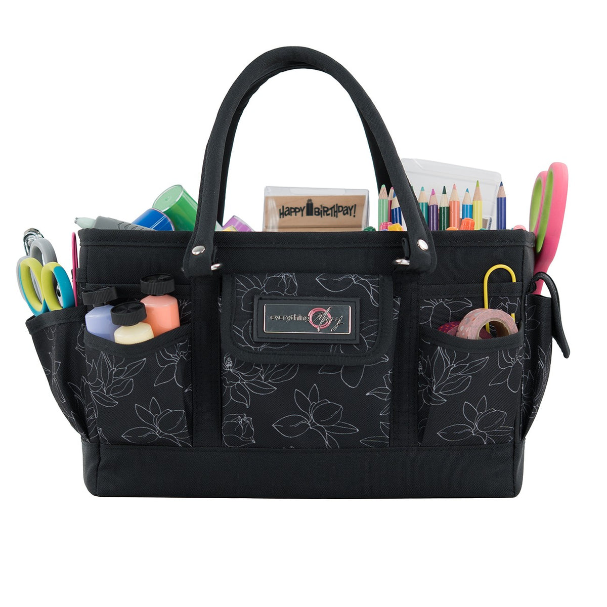Deluxe Store and Tote Black and White