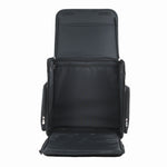 Classic Rolling Craft Tote Black Quilted