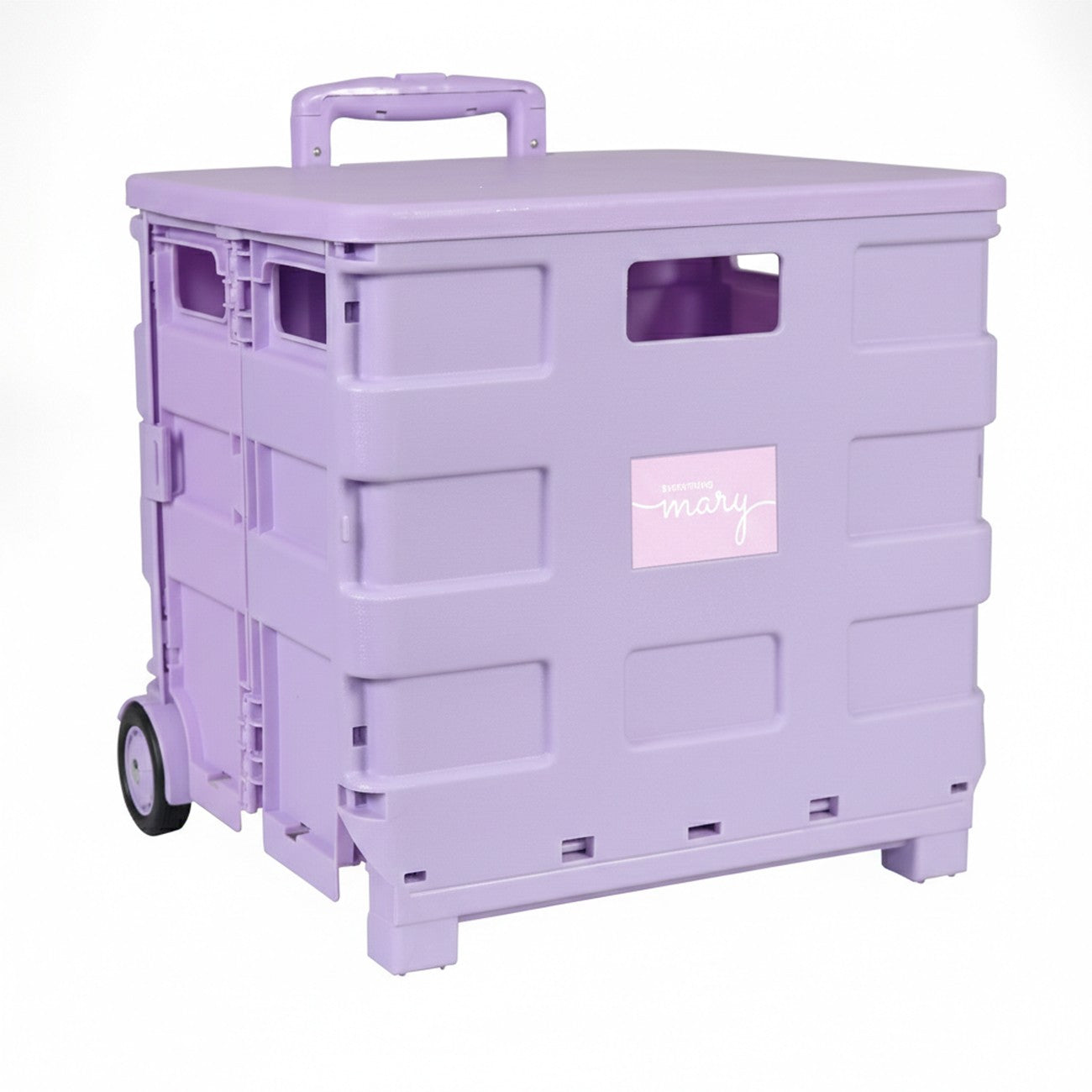 Plastic Rolling Craft Cart