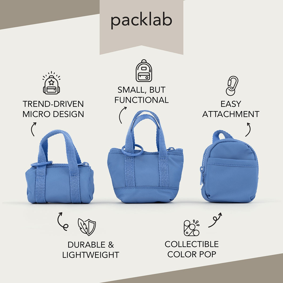 Nano Backpack Accessory Blue