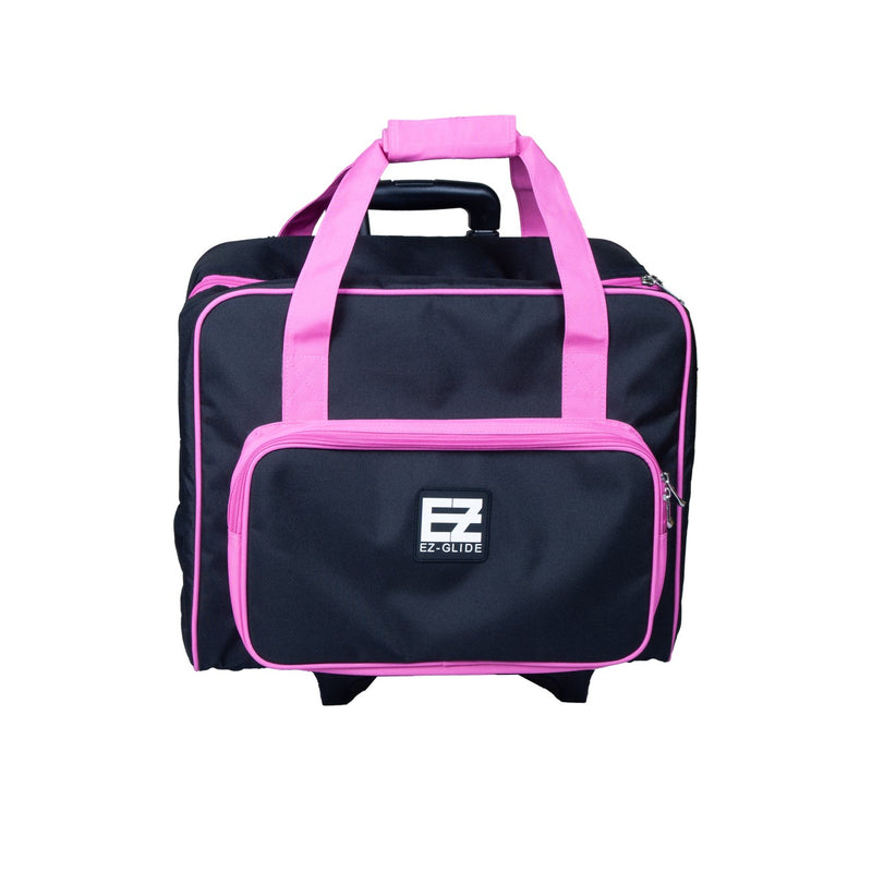 EZ-Glide 2 Wheel Trolley 17in Black & Pink