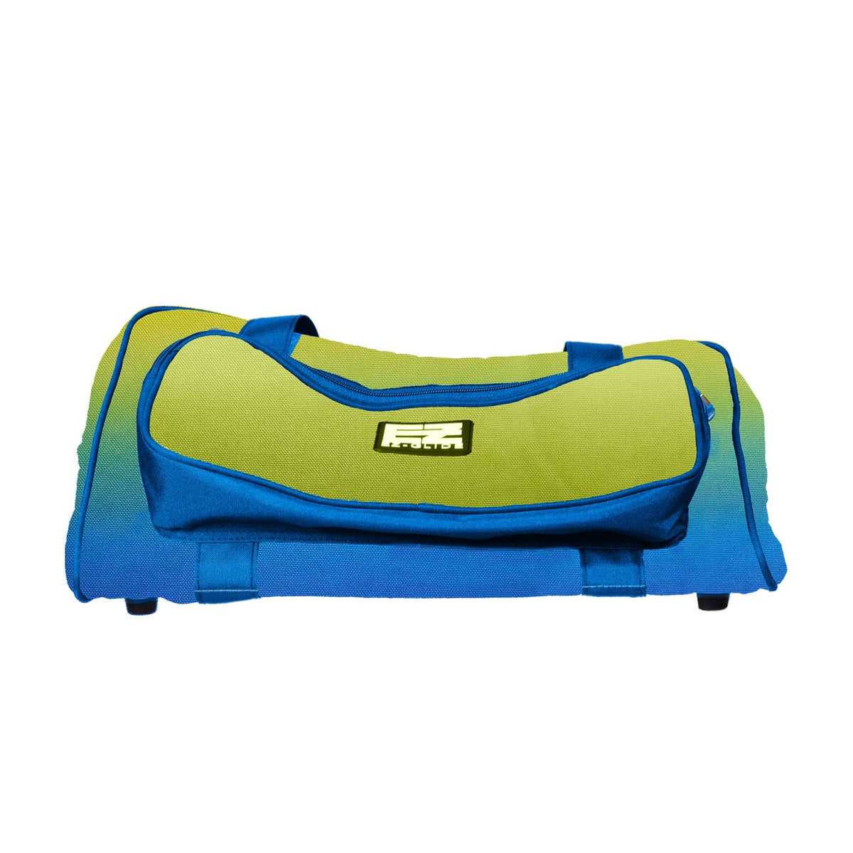 EZ-Glide 2 Wheel Trolley 17in Blue & Lime Green