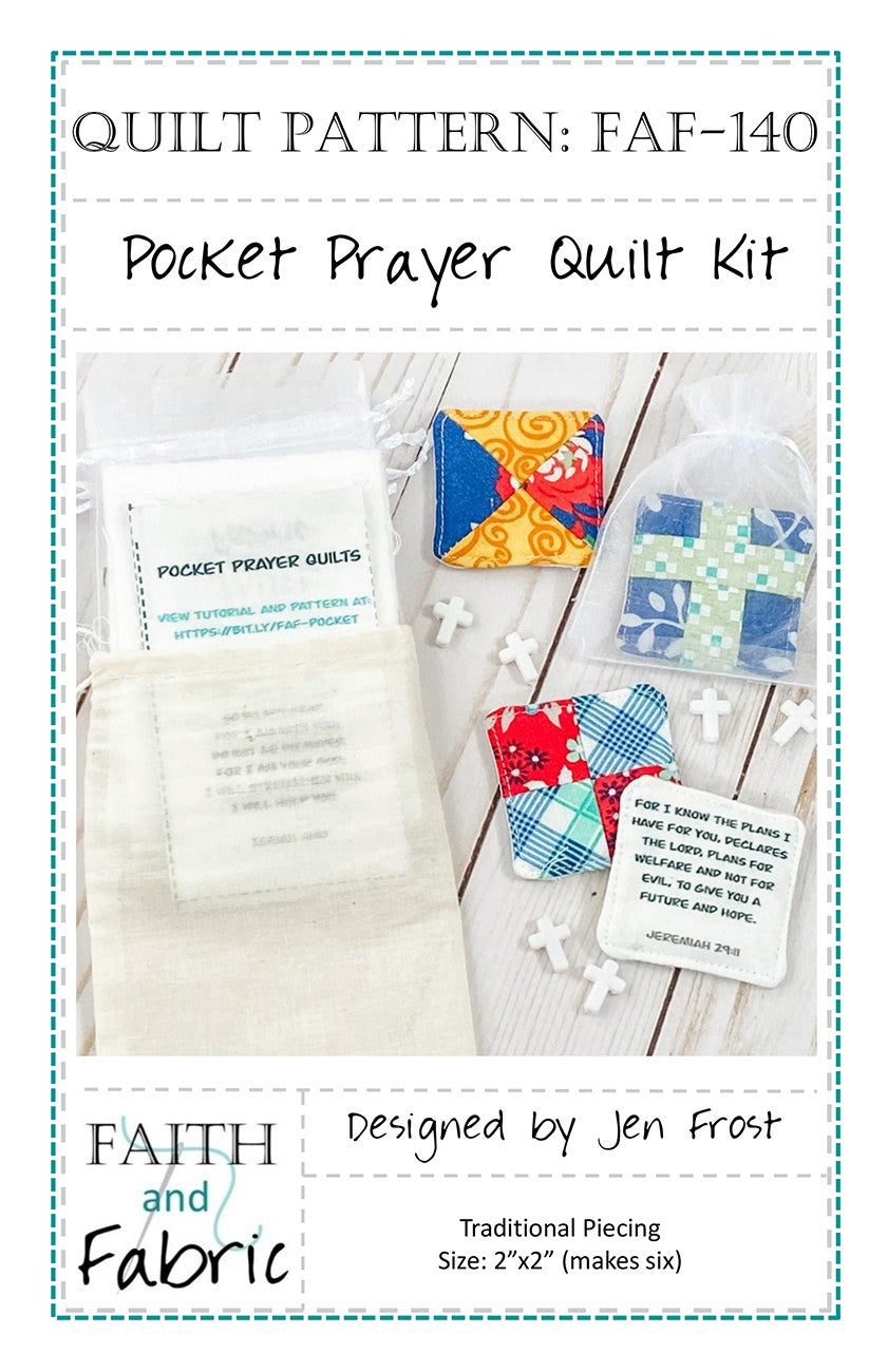 Pocket Prayer Quilt Kit