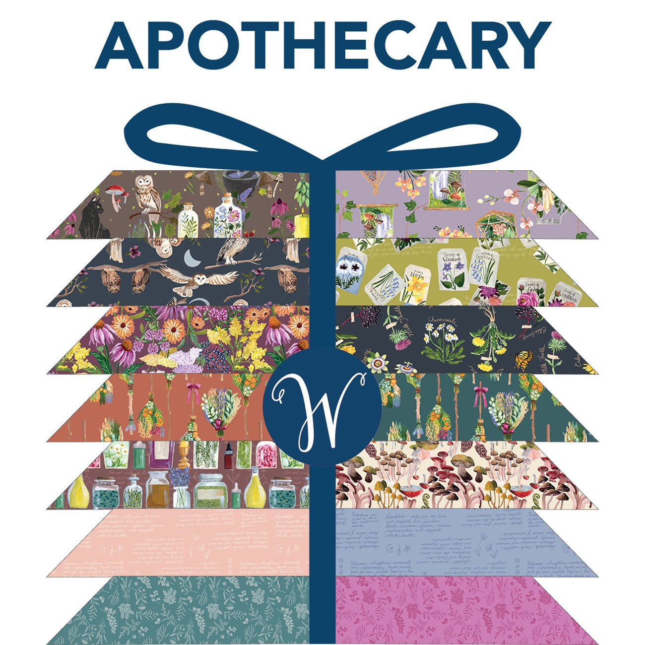 Multi Fat Quarter Bundle Apothecary