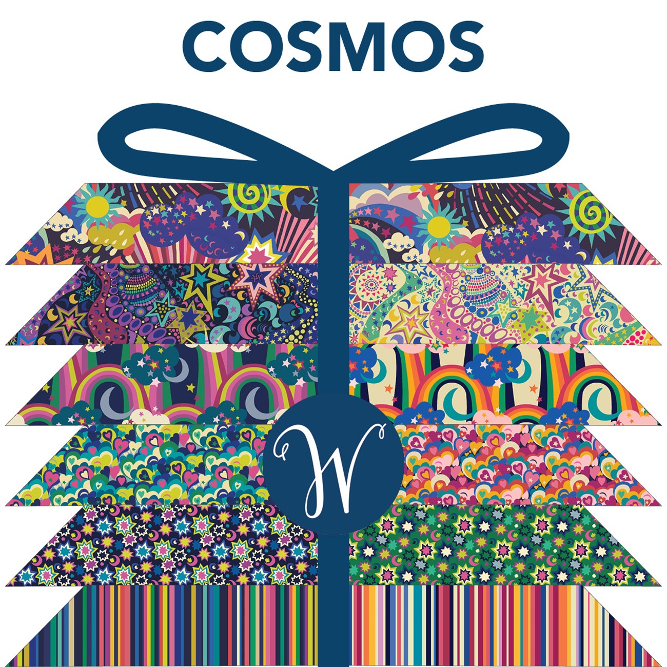 Multi Fat Quarter Bundle Cosmos