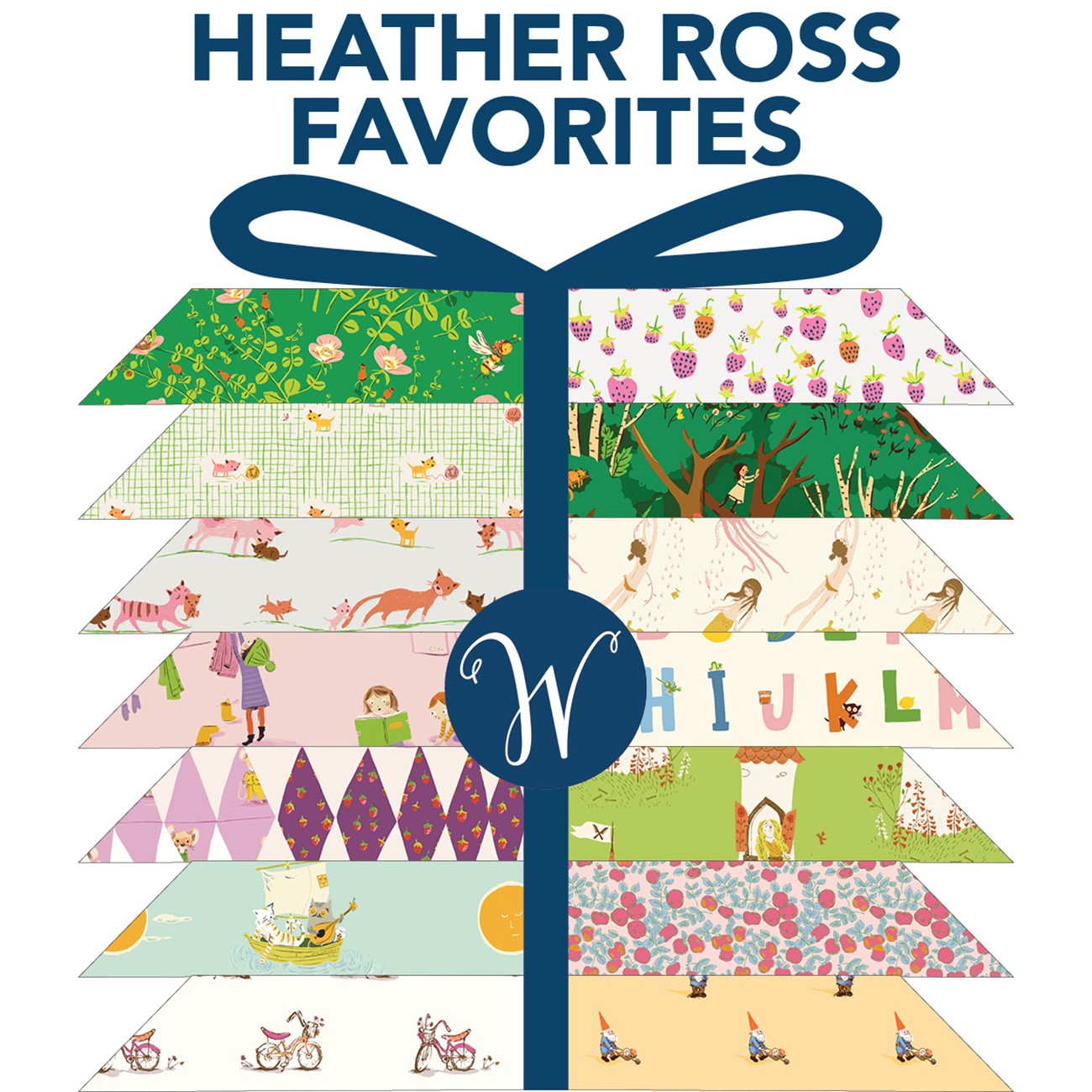 Fat Quarter Bundle Heather Ross Favorites