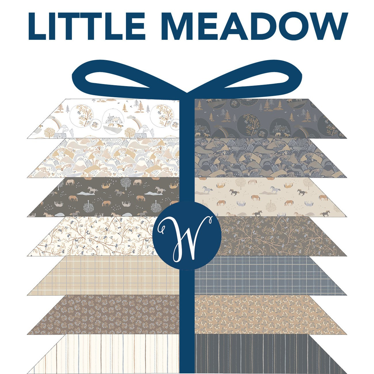 Multi Fat Quarter Bundle Little Meadow