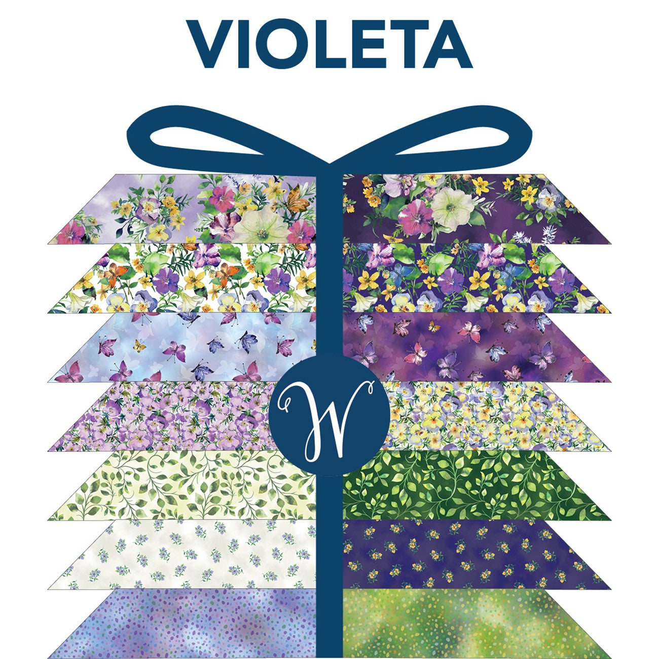 Fat Quarter Bundle Violeta