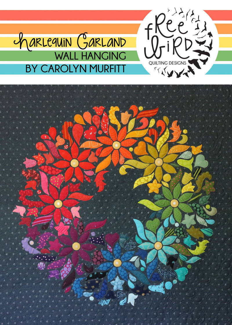 Harlequin Garland Template Set