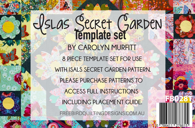 Islas Secret Garden Template Set
