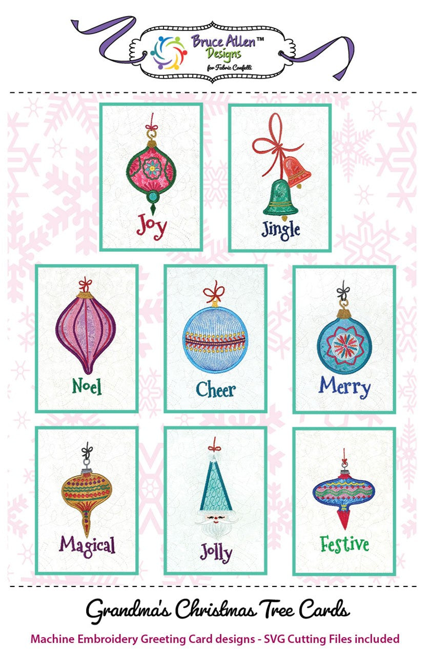 Grandma's Christmas Tree Cards