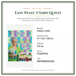 Product Specifications – Easy Peasy  3-Yard Quilts