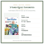 Product Specifications – 3-Yard Quilt Favorites