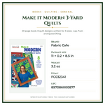 Product Specifications – Make it Modern 3-Yard Quilts