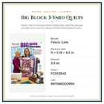 Product Specifications – Big Block 3-Yard Quilts