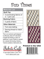 Fun Times  Individual Pattern
