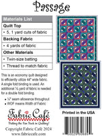 Passage 5-Yard Quilt Pattern