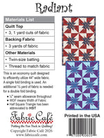 Radiant Individual 3-Yard Pattern