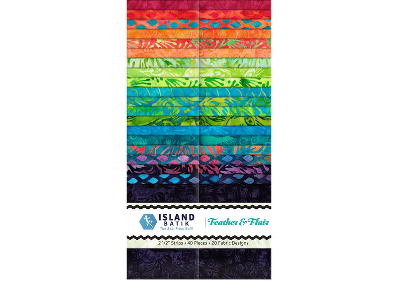 Feather & Flair 40pcs/bundle, 2 Pieces of Each Print