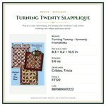 Product Specifications – Turning Twenty Slapplique