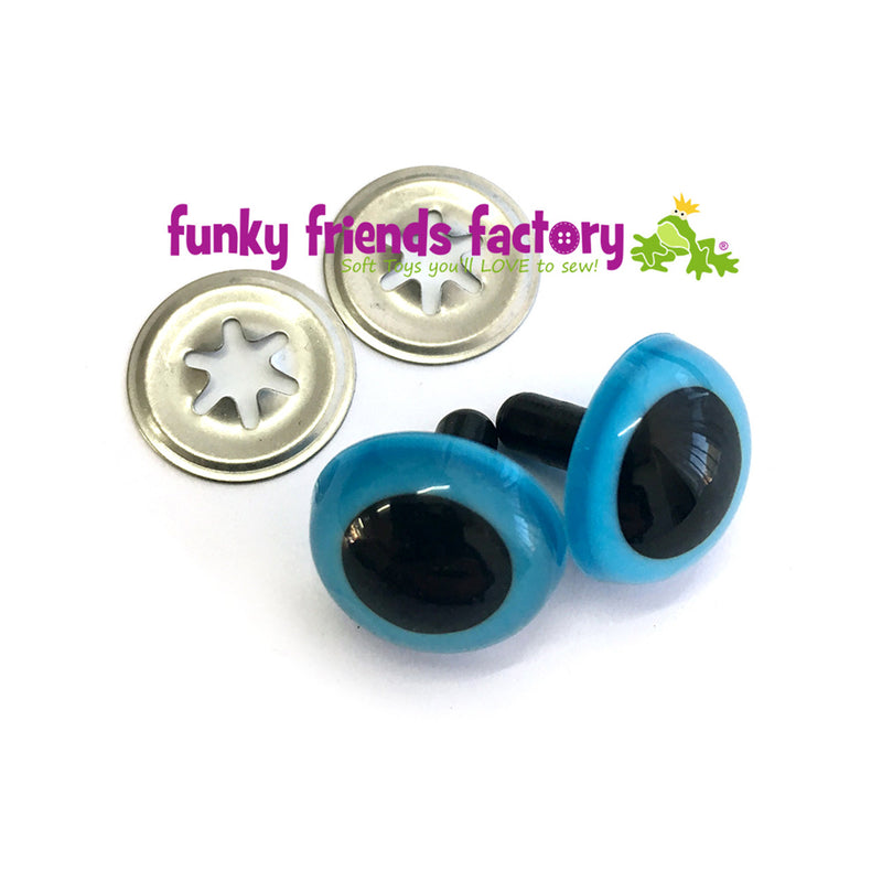 Toy Eyes Crystal - 18mm Blue