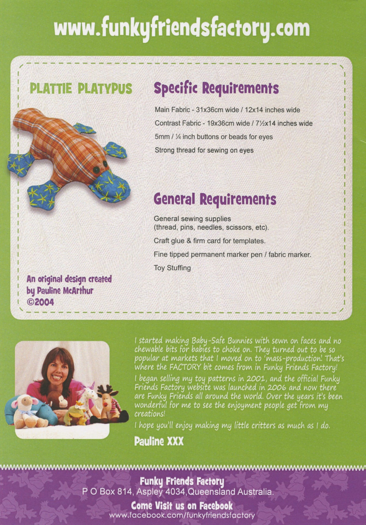 Plattie Platypus