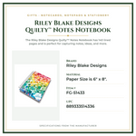 Product Specifications – Riley Blake Designs Quilty™ Notes Notebook